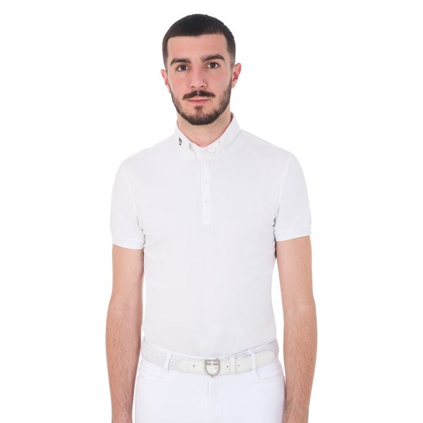 POLO UOMO MANICA CORTA TESSUTO TECNICO MODELLO "HUNT"