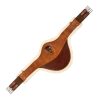 LEATHER STUDGUARD GIRTH W/REMOVABLE ECOWOOL LINING - immagine 2