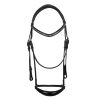 DAMA DROP NOSEBAND SOFT ANATOMIC LEATHER BRIDLE - immagine 3