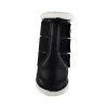ACAVALLO ECO-LEATHER HIND BRUSHING HORSE BOOTS WITH TRIPLE VELCRO FASTEN - immagine 5