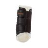 ACAVALLO ECO-LEATHER HIND BRUSHING HORSE BOOTS WITH TRIPLE VELCRO FASTEN - immagine 12