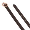 LACCIOLINI PER SPERONI IN CUOIO EQUESTRO FIBBIA ROSE GOLD - immagine 7