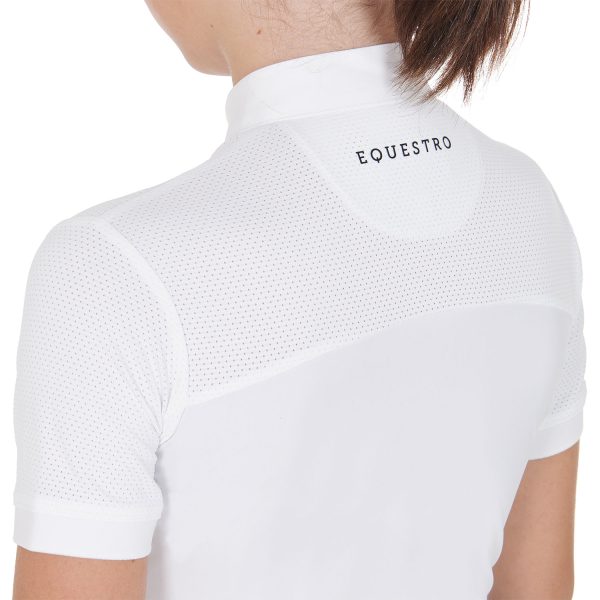 GIRL POLO SHIRT SS BUTTONS 1/2 MESH - immagine 17