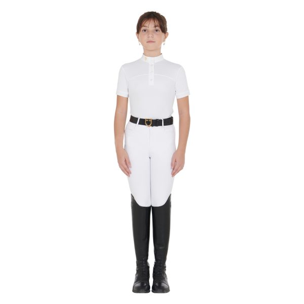 GIRL POLO SHIRT SS BUTTONS 1/2 MESH - immagine 20
