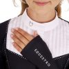 GIRL'S RHINESTONE COMPETITION POLO SHIRT LS BUTTONS - immagine 10