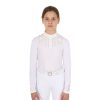 GIRL'S RHINESTONE COMPETITION POLO SHIRT LS BUTTONS - immagine 12