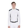 MAN JERSEY COMPETITION LS ZIP SHIRT - immagine 2