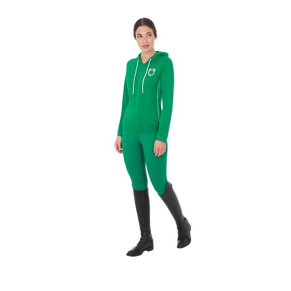 WOMAN INTERLOCK HOODIE FULL ZIP - immagine 9