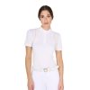 WOMEN'S COMPETITION POLO SHIRT SS BUTTONS