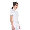 WOMEN'S COMPETITION POLO SHIRT SS BUTTONS - immagine 6