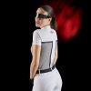 WOMEN'S COMPETITION RIDERTECH POLO SHIRT SS WITH ZIP - immagine 18