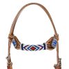 BRIDLE WITH BLUE DIAMOND DECORATIONS - immagine 6