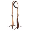DARK FLORAL ONE EAR WESTERN BRIDLE - immagine 2