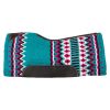 WOOL TOP FELT BOTTOM SADDLE PAD 34X36 - immagine 3