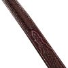 UNISEX WESTERN BELT BASKET TOOLED WITH COPPER ZINC BUCKLE - immagine 6