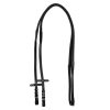 SOLID LETTERING GRIP RUBBER REINS SILVER FITTING - immagine 2