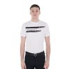 MEN'S LETTERING LOGO COTTON T-SHIRT - immagine 2