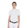 WOMEN'S COMPETITION POLO SHIRT SS BUTTONS - immagine 2