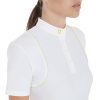 WOMEN'S COMPETITION POLO SHIRT SS BUTTONS - immagine 4