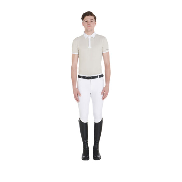 MAN POLO TOTAL MESH BUTTONS - immagine 7