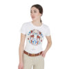 HORSE + SADDLE + BOOTS WOMAN T-SHIRT - immagine 3