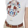 HORSE + SADDLE + BOOTS WOMAN T-SHIRT - immagine 5