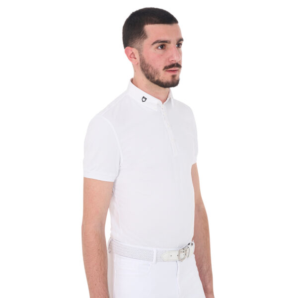 POLO UOMO MANICA CORTA TESSUTO TECNICO MODELLO "HUNT" - immagine 4