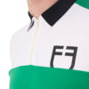MEN'S TRAINING BICOLOR POLO SHIRT SS ZIP - immagine 5