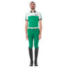 MEN'S TRAINING BICOLOR POLO SHIRT SS ZIP - immagine 9