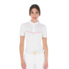 WOMEN'S KNIT TAPE COMPETITION POLO SHIRT SS BUTTONS - immagine 2