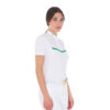 WOMEN'S KNIT TAPE COMPETITION POLO SHIRT SS BUTTONS - immagine 10