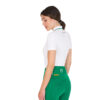 WOMEN'S TECNO STRETCH TRAINING POLO SHIRT SS ZIP - immagine 3