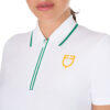 WOMEN'S TECNO STRETCH TRAINING POLO SHIRT SS ZIP - immagine 4