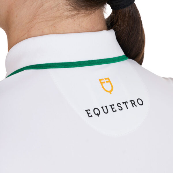 WOMEN'S TECNO STRETCH TRAINING POLO SHIRT SS ZIP - immagine 5