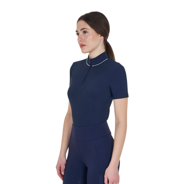 WOMEN'S PEARL TRAINING POLO SHIRT SS ZIP - immagine 23