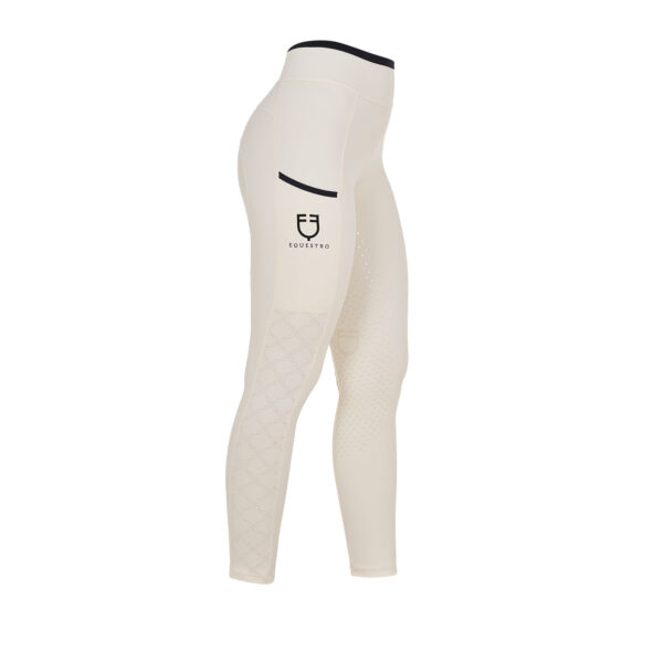 WOMEN'S PERFORATED HYBRID TRAINING LEGGINGS - immagine 2