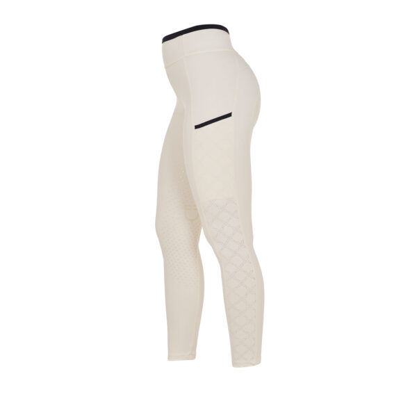 WOMEN'S PERFORATED HYBRID TRAINING LEGGINGS - immagine 5