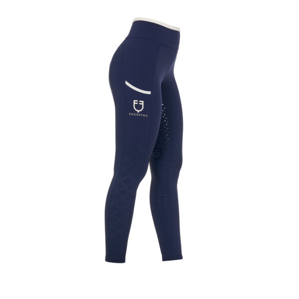 WOMEN'S PERFORATED HYBRID TRAINING LEGGINGS - immagine 11
