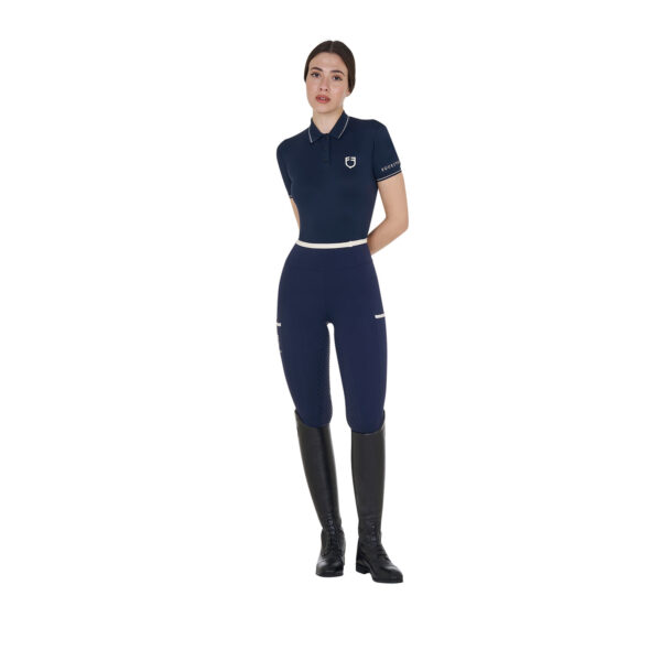 WOMEN'S PERFORATED HYBRID TRAINING LEGGINGS - immagine 17