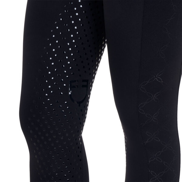 WOMEN'S PERFORATED HYBRID TRAINING LEGGINGS - immagine 37