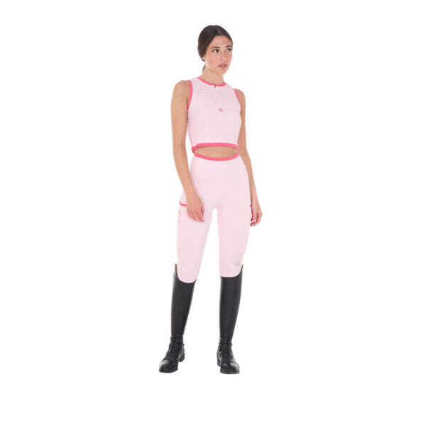 WOMEN'S PERFORATED HYBRID TRAINING LEGGINGS - immagine 25