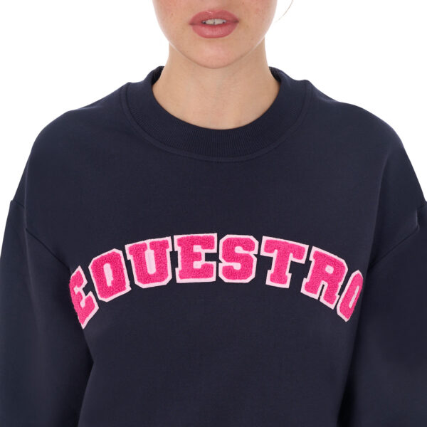 WOMEN'S SPONGE STITCH LETTER SWEATSHIRT - immagine 9