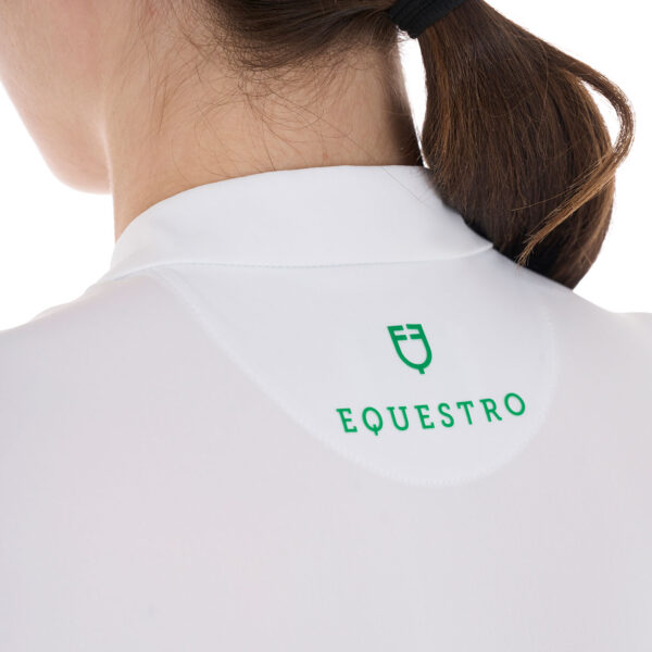 WOMEN'S STRASS TRAINING/COMPETITION POLO SHIRT W/SLEEVES - immagine 5