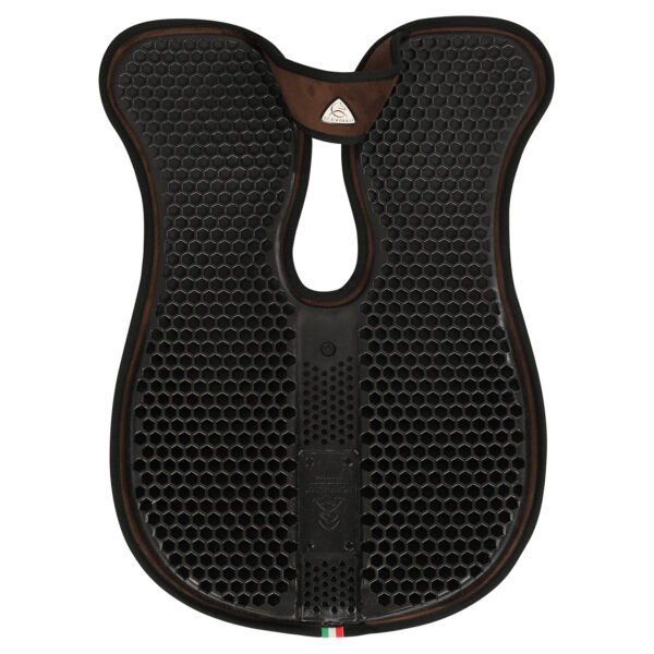 WITHERS FREE HEXA GEL HALF PAD & BACK RISER W/MICROPILE OFFERTA - immagine 4