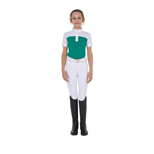 GIRL POLO SHIRT SS BUTTONS 1/2 MESH - immagine 15